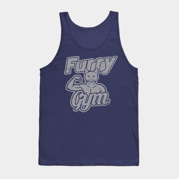 Furry Gym Tank Top by absolemstudio